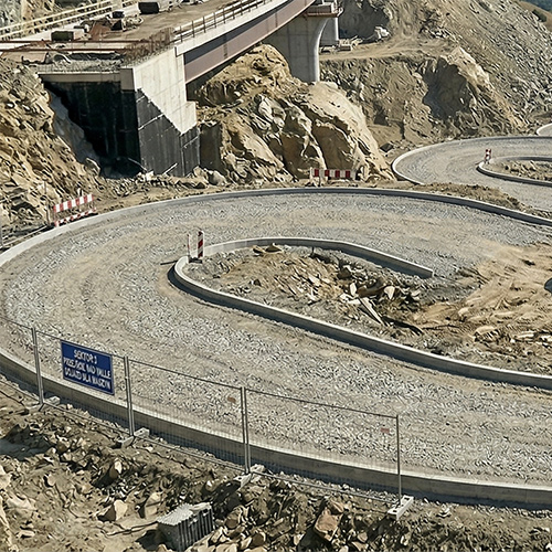 Drogi tymczasowe z kruszywa