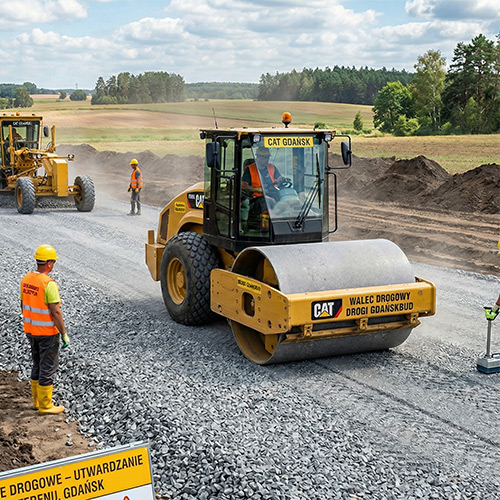 Proces wykonania podbudowy