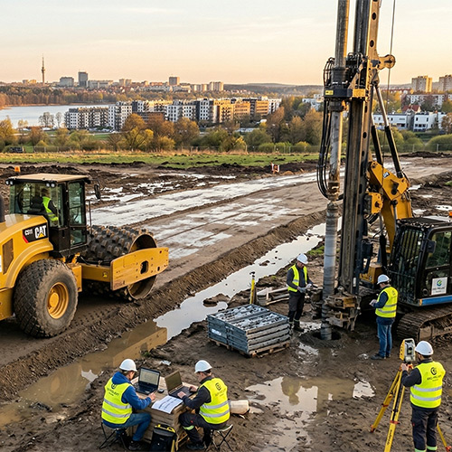 Podbudowa drogi - Gdańsk i Gdynia