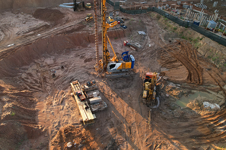 Wykopy pod fundamenty